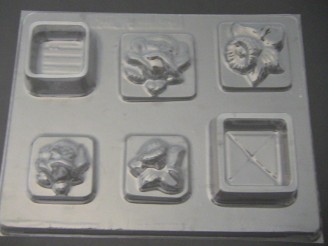 526 Flower Pour Box Chocolate Candy Mold